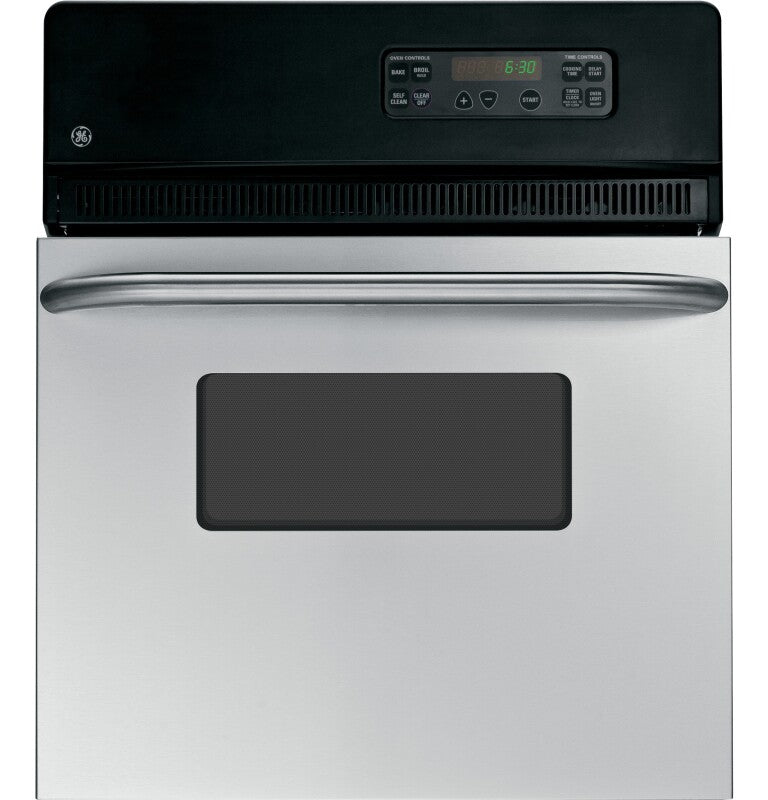 GE  24" Electric Single Self-Cleaning Wall Oven - Stainless Steel (JRP20SKSS)