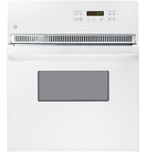 GE  24" Electric Single Self-Cleaning Wall Oven - White on White (JRP20WJWW)