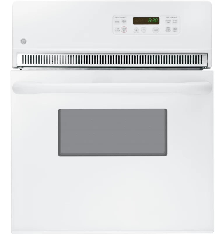 GE 24" Electric Single Self-Cleaning Wall Oven - White (JRP20WJWW)