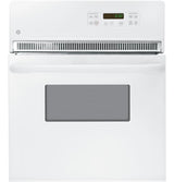 GE 24" Electric Single Self-Cleaning Wall Oven - White (JRP20WJWW)
