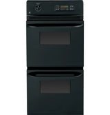 GE 24" Double Wall Oven - Black (JRP28BJBB)
