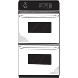 GE 24" Double Wall Oven - Stainless Steel (JRP28SKSS)