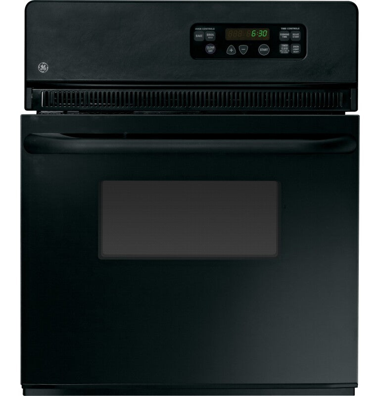GE 24" Electric Single Standard Clean Wall Oven - Black (JRS06BJBB)