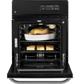 GE  24" Electric Single Standard Clean Wall Oven - Stainless Steel (JRS06SKSS)