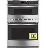 GE 30" Combination Double Wall Oven - Stainless Steel (JT3800SHSS)