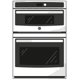 GE  30" Combination Double Wall Oven - Stainless Steel (JT3800SHSS)