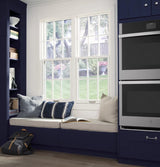 GE 30" Smart Built-In Self-Clean Convection Double Wall Oven with Never Scrub Racks -  (JTD5000SNSS)