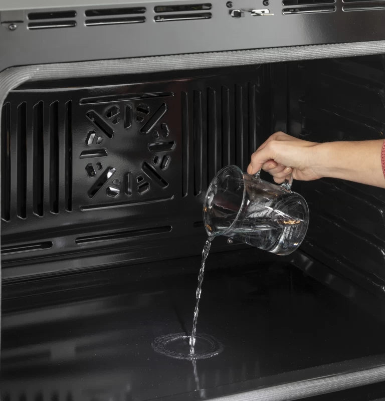 GE 30" Smart Built-In Self-Clean Convection Double Wall Oven with Never Scrub Racks -  (JTD5000SNSS)