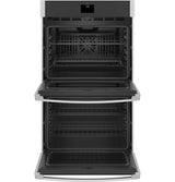GE 30" Smart Built-In Self-Clean Convection Double Wall Oven with Never Scrub Racks -  (JTD5000SNSS)