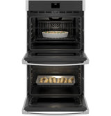 GE 30" Smart Built-In Self-Clean Convection Double Wall Oven with Never Scrub Racks -  (JTD5000SNSS)