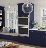 GE 30" Smart Built-In Self-Clean Convection Double Wall Oven with Never Scrub Racks -  (JTD5000SNSS)