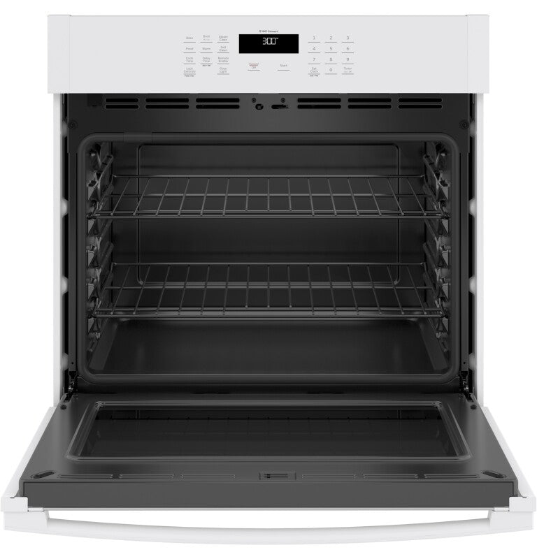 GE  30" Smart Built-In Self-Clean Single Wall Oven - White (JTS3000DNWW)