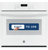 GE  30" Smart Built-In Self-Clean Single Wall Oven - White (JTS3000DNWW)