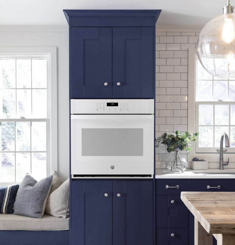 GE  30" Smart Built-In Self-Clean Single Wall Oven - White (JTS3000DNWW)