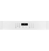 GE 30" Smart Built-In Self-Clean Single Wall Oven with Never-Scrub Racks - White (JTS3000DNWW)