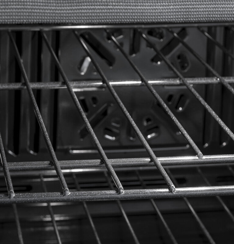 GE 30" Smart Built-In Self-Clean Single Wall Oven with Never-Scrub Racks - Brushed Stainless (JTS3000SNSS)