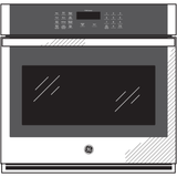 GE  30" Smart Built-In Self-Clean Single Wall Oven - Stainless Steel (JTS3000SNSS)