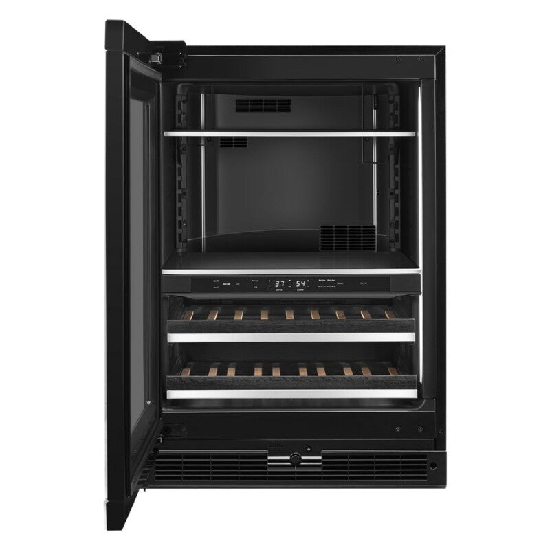 JennAir Panel-Ready 24" Built-In Undercounter Beverage Center, Left Swing - Panel Ready (JUBFL242HX)