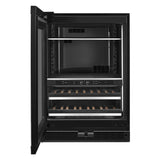 JennAir Panel-Ready 24" Built-In Undercounter Beverage Center, Left Swing - Panel Ready (JUBFL242HX)