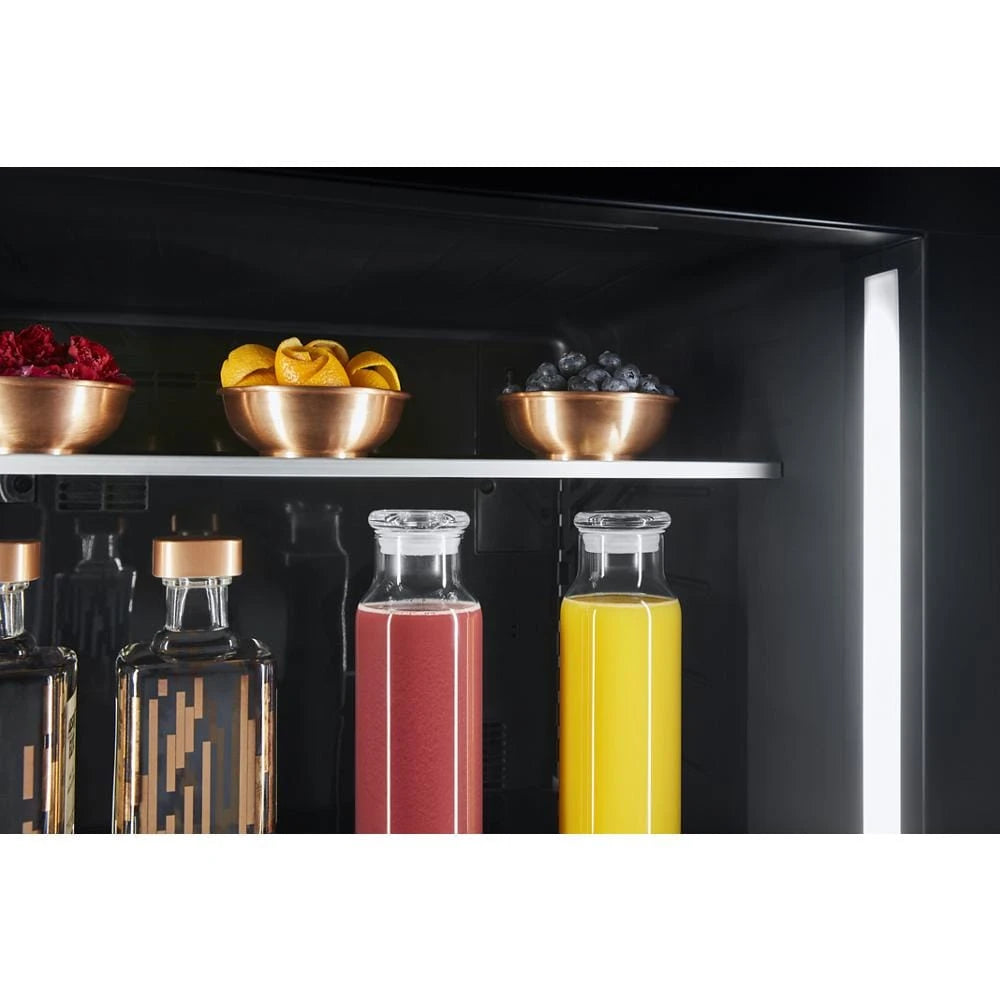 JENNAIR  Panel-ready 24" Built-in Undercounter Beverage Center, Right Swing - Stainless Steel (JUBFR242HX)