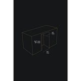 JENNAIR  Panel-ready 24" Built-in Undercounter Beverage Center, Right Swing - Stainless Steel (JUBFR242HX)