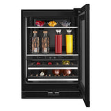 JENNAIR  Panel-ready 24" Built-in Undercounter Beverage Center, Right Swing - Stainless Steel (JUBFR242HX)