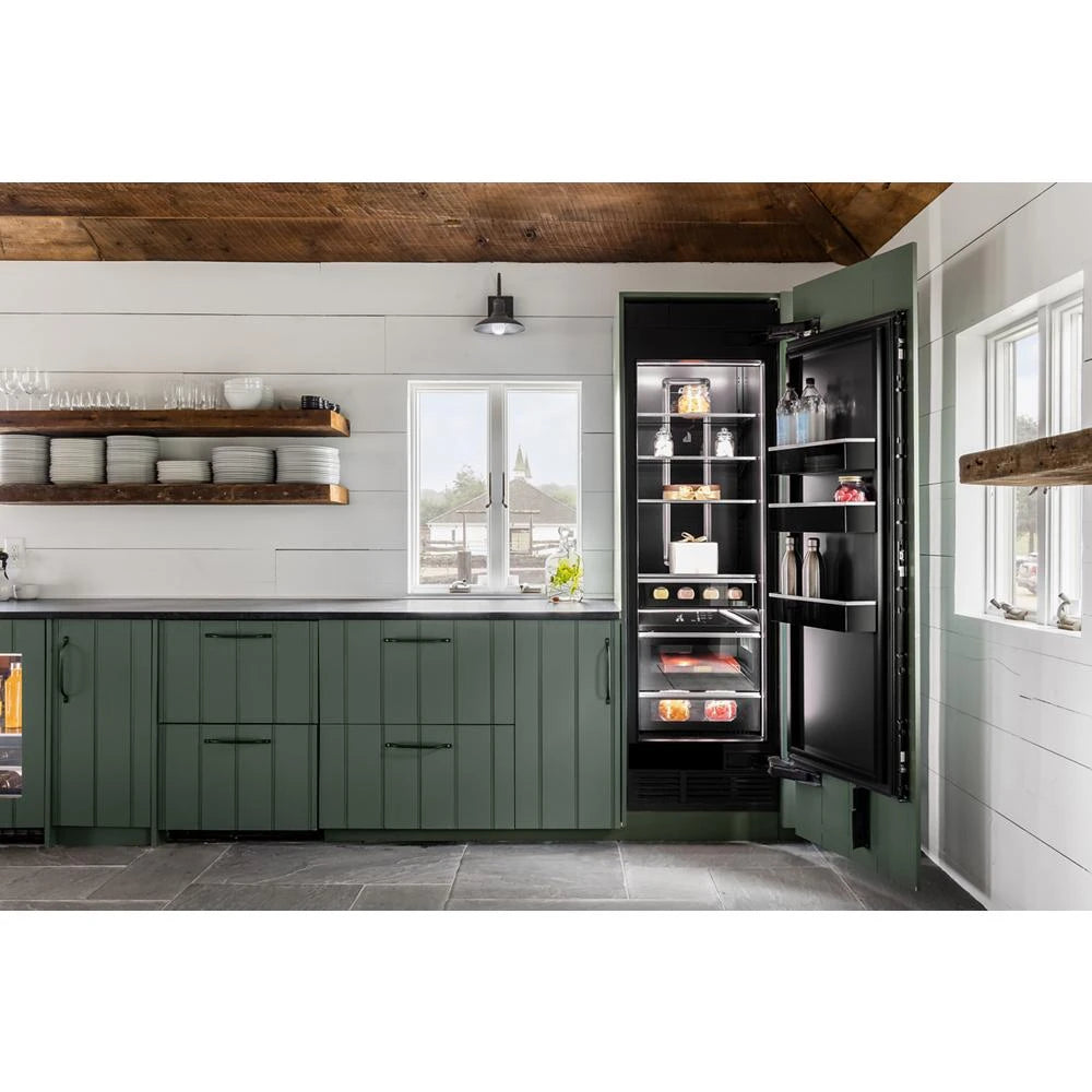 JENNAIR  Panel-ready 24" Built-in Undercounter Beverage Center, Right Swing - Stainless Steel (JUBFR242HX)