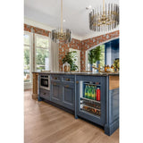 JENNAIR  Panel-ready 24" Built-in Undercounter Beverage Center, Right Swing - Stainless Steel (JUBFR242HX)