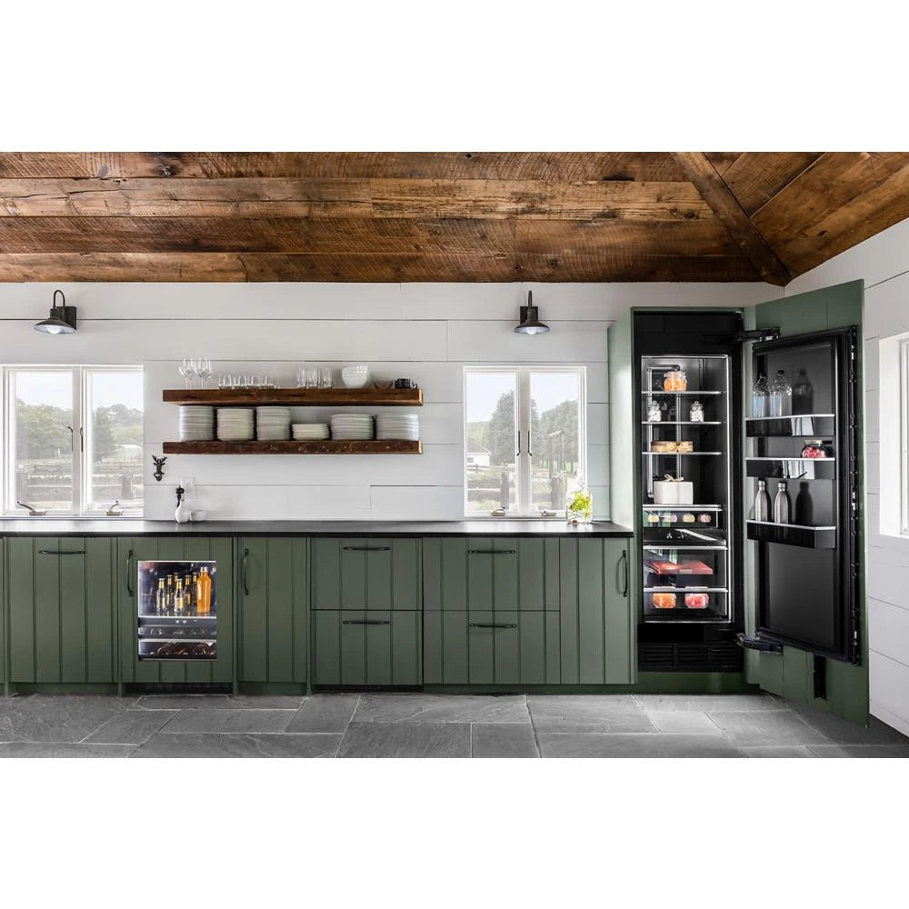 JENNAIR  Panel-ready 24" Built-in Undercounter Beverage Center, Right Swing - Stainless Steel (JUBFR242HX)