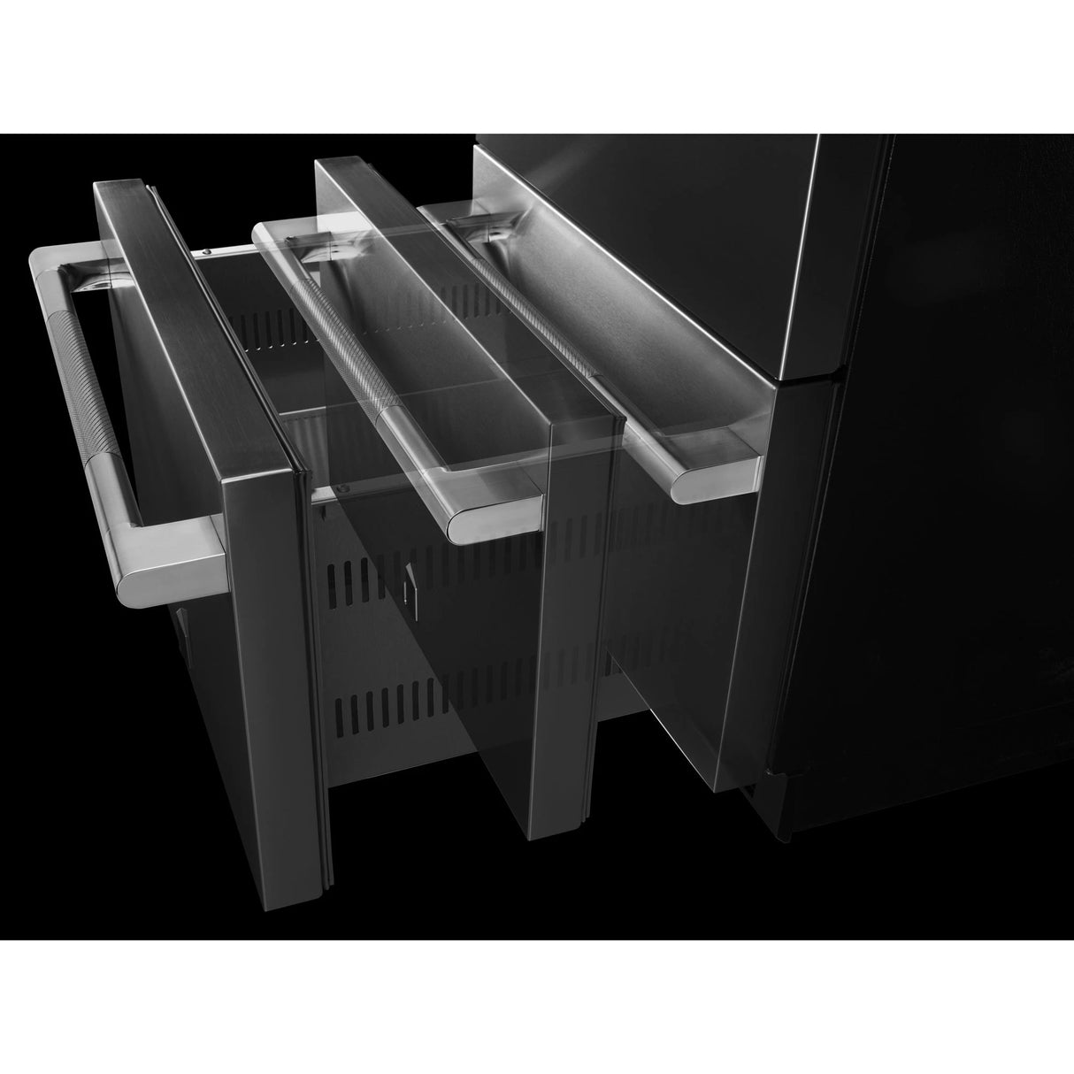 JENNAIR  Panel-ready 24" Double Drawer Refrigerator/freezer - Stainless Steel (JUCFP242HX)