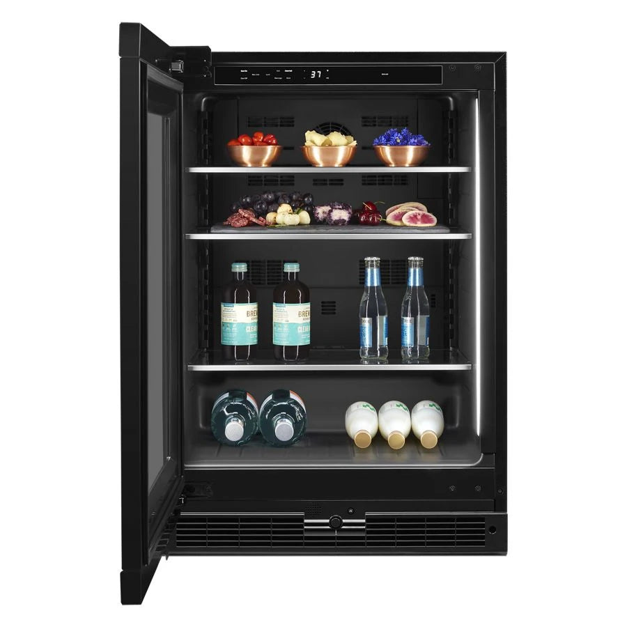JENNAIR  Panel-ready 24" Under Counter Glass Door Refrigerator, Left Swing - Panel Ready (JUGFL242HX)