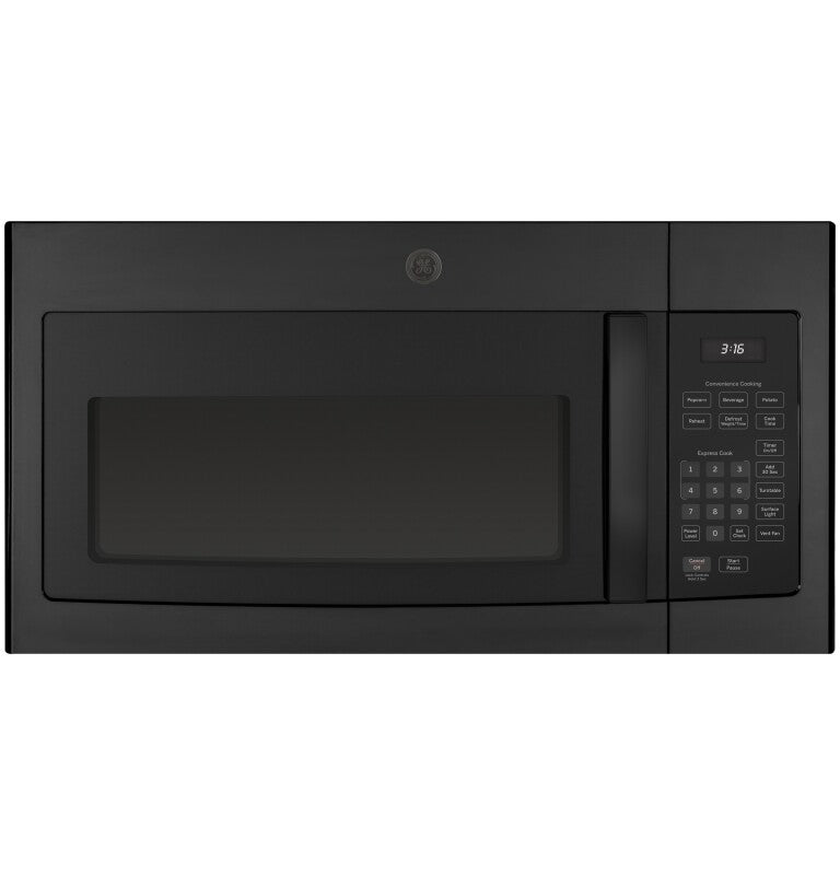GE  1.6 Cu. Ft. Over-the-Range Microwave Oven - Black (JVM3160DFBB)