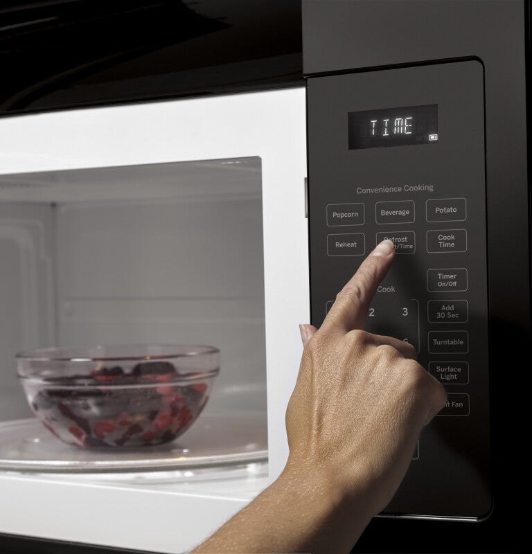 GE  1.6 Cu. Ft. Over-the-Range Microwave Oven - Black (JVM3160DFBB)