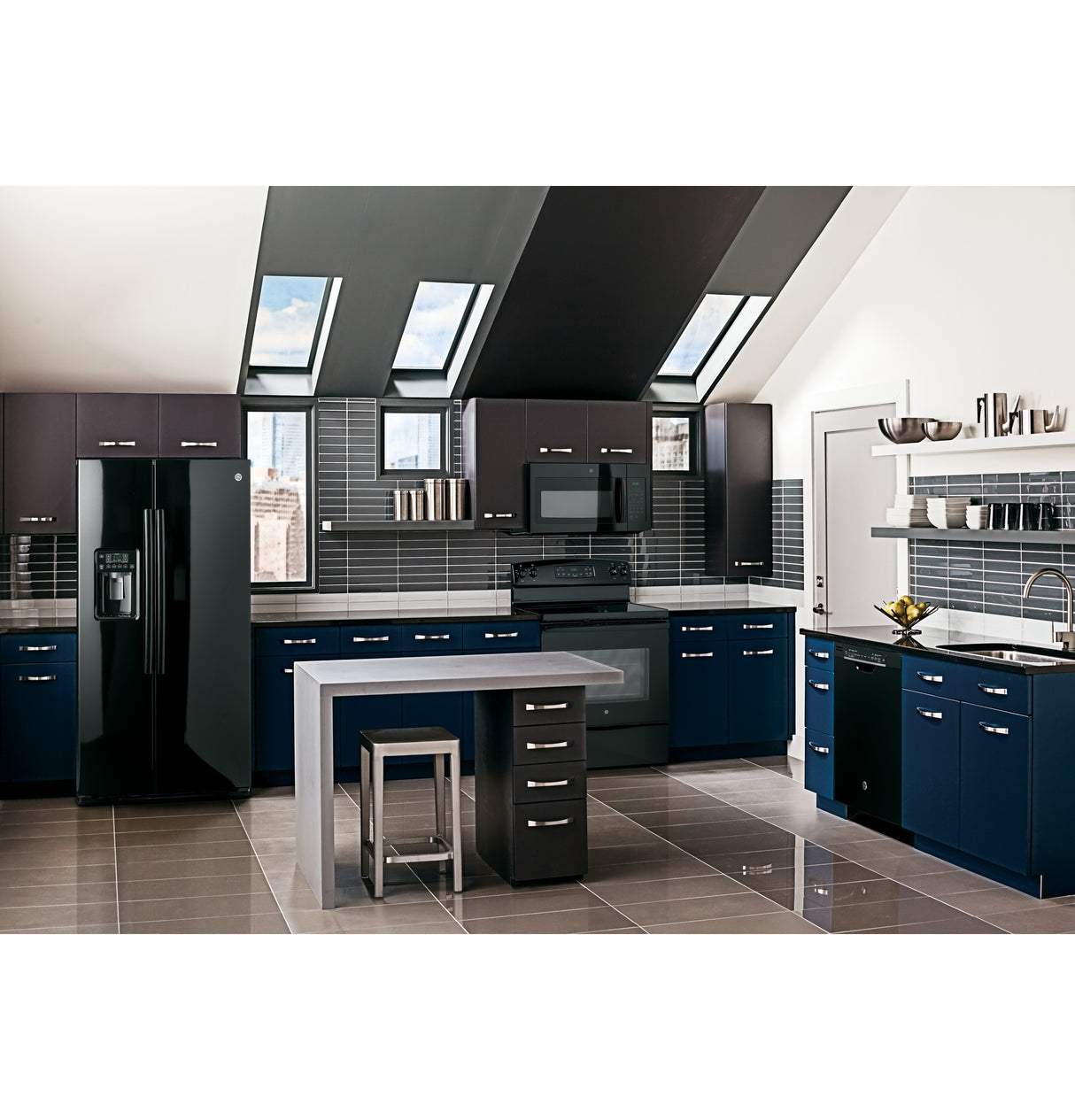 GE 1.6 Cu. Ft. Over-the-Range Microwave Oven - Other (JVM3160DFBB)