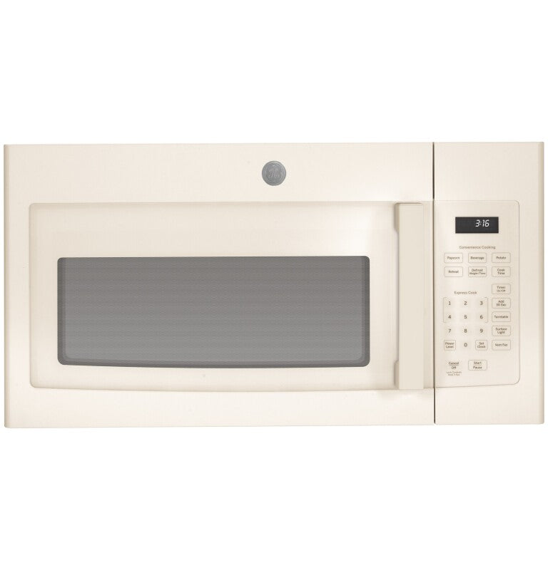 GE  1.6 Cu. Ft. Over-the-Range Microwave Oven - Bisque (JVM3160DFCC)