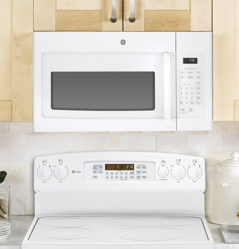 GE  1.6 Cu. Ft. Over-the-Range Microwave Oven - White (JVM3160DFWW)