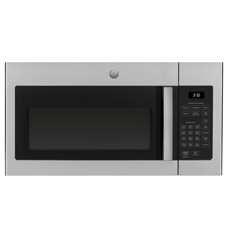 GE 1.6 Cu. Ft. Over-the-Range Microwave Oven - Stainless Steel (JVM3160RFSS)