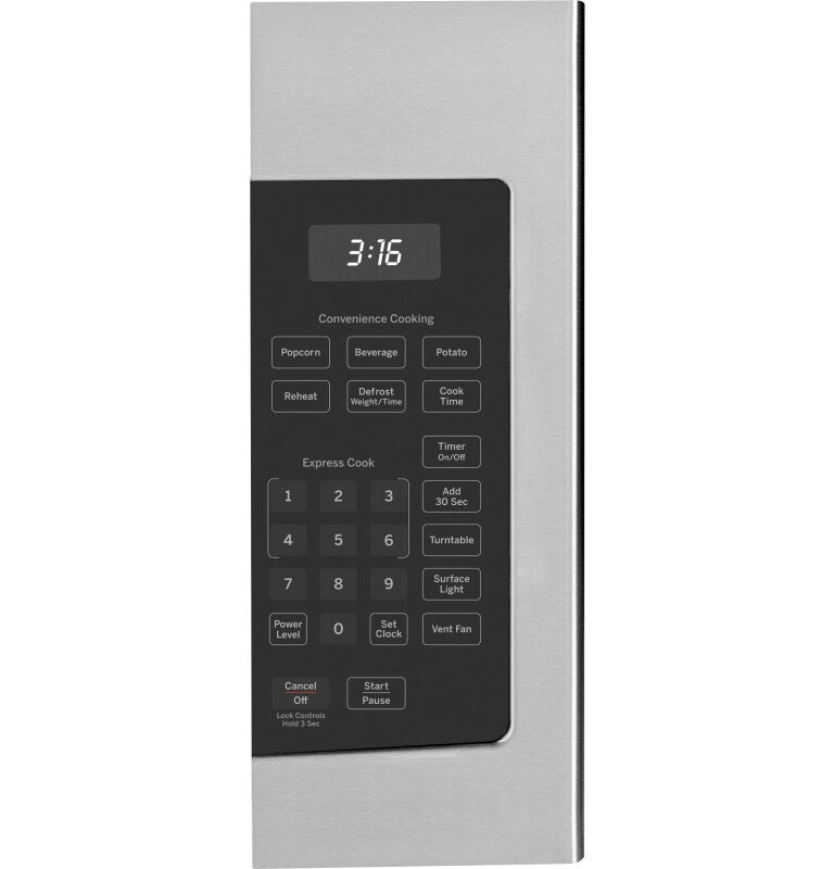 GE 1.6 Cu. Ft. Over-the-Range Microwave Oven - Stainless Steel (JVM3160RFSS)