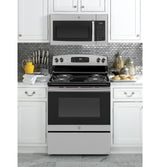 GE  1.6 Cu. Ft. Over-the-Range Microwave Oven - Stainless Steel (JVM3160RFSS)