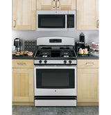 GE  1.6 Cu. Ft. Over-the-Range Microwave Oven - Stainless Steel (JVM3160RFSS)