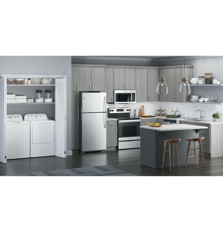 GE 1.6 Cu. Ft. Over-the-Range Microwave Oven - Black (JVM3162RJSS)