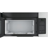 GE 1.6 Cu. Ft. Over-the-Range Microwave Oven - Stainless Steel/Black (JVM3162RJSS)