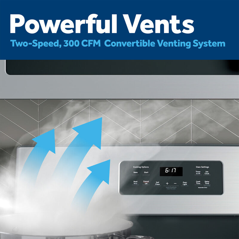 GE  1.7 Cu. Ft. Over-the-Range Microwave Oven - Stainless Steel (JVM6172SKSS)