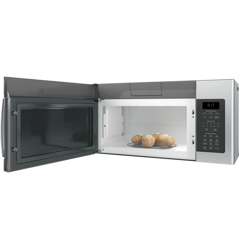 GE 1.7 Cu. Ft. Over-the-Range Sensor Microwave Oven - Stainless Steel Appearance (JVM6175SKSS)