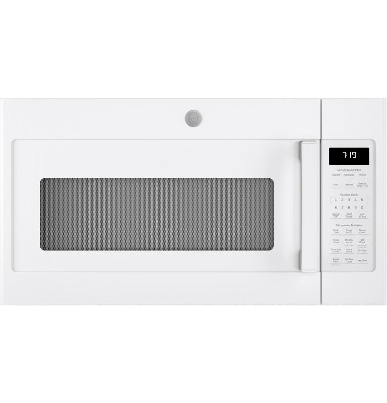 GE 1.9 Cu. Ft. Over-the-Range Sensor Microwave Oven - White (JVM7195DKWW)