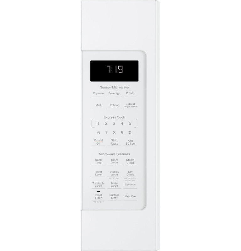 GE  1.9 Cu. Ft. Over-the-Range Sensor Microwave Oven - White (JVM7195DKWW)