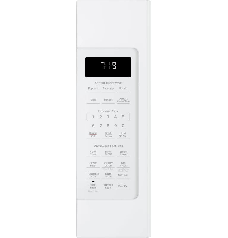 GE 1.9 Cu. Ft. Over-the-Range Sensor Microwave Oven - Gray (JVM7195DKWW)