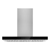 JennAir Lustre Stainless 36" Recirculating Wall-Mount Canopy Hood - Stainless Steel (JVR0436HS)