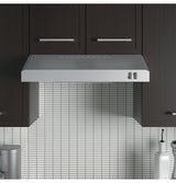 GE  24" Under The Cabinet Hood - Stainless Steel (JVX3240SJSS)