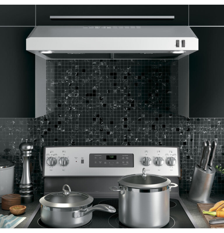 GE  30" Under The Cabinet Hood - Stainless Steel (JVX5305SJSS)